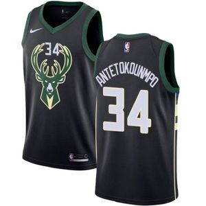 NBA Bucks Jersey Giannis Antetokounmpo NBA Milwaukee Bucks Jersey
